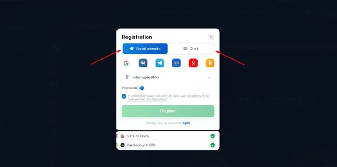 Aviator login